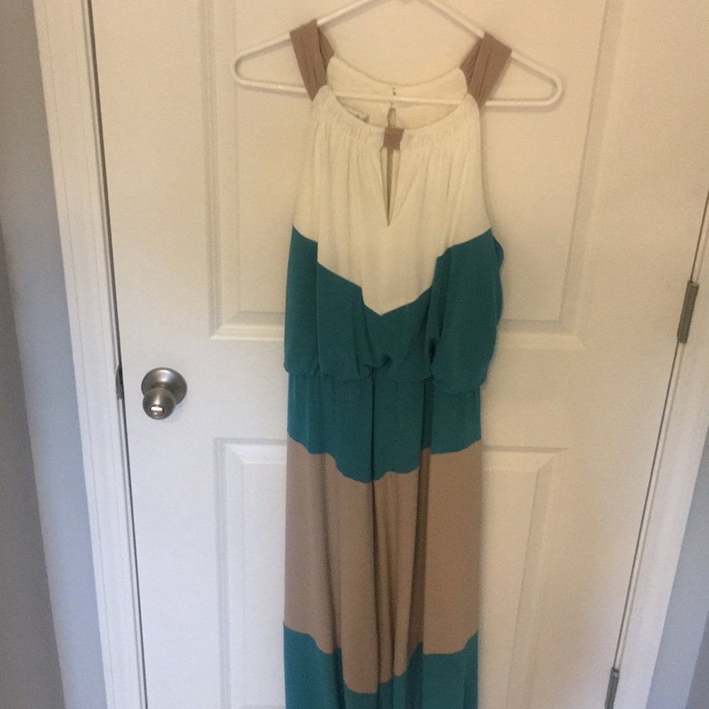 London times floor length dress